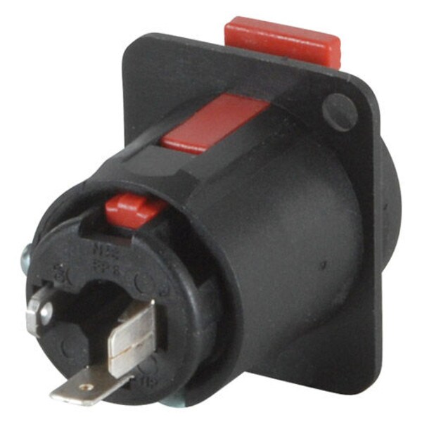 Main product image for Neutrik NJ3FP6F-P 1/4" Locking Chassis Jack Plastic 092-086